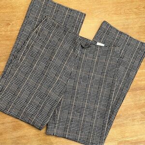 NWT J. McLaughin Carter Wool Blend Plaid Pants 10